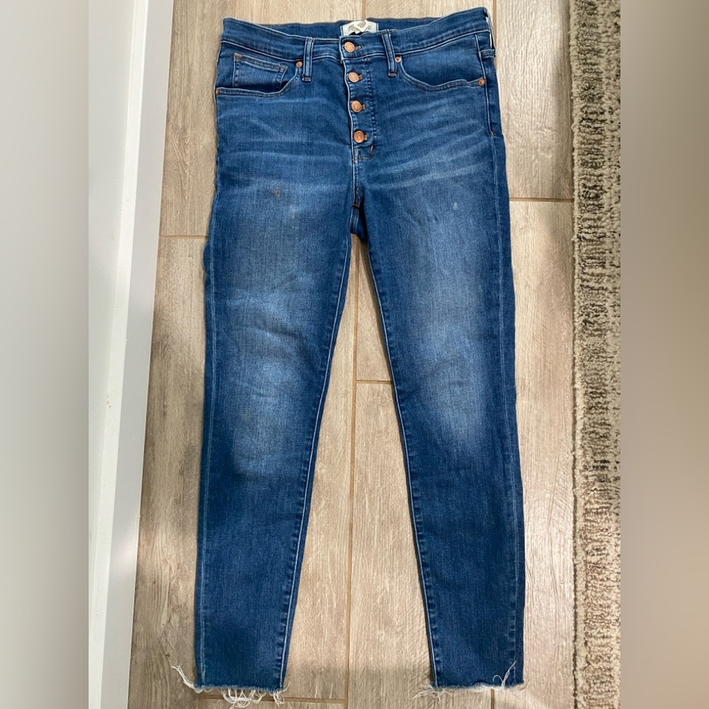 Madewell 9” Mid-Rise skinny Jean